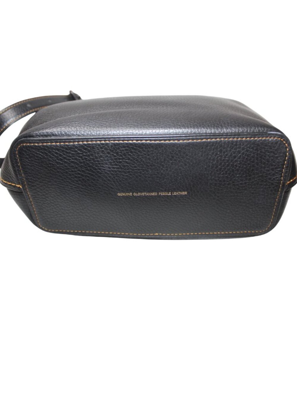 Coach 1941 black pebbled leather large duffle DF-50115 heavy adjustable strap - Picture 3 of 9